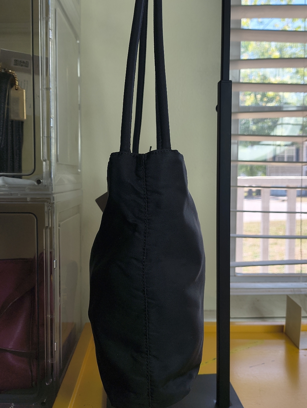 Prada Black Nylon Tessuto Small Tote Bag - Vintage - COA Included - very clean - Picture 3 of 11